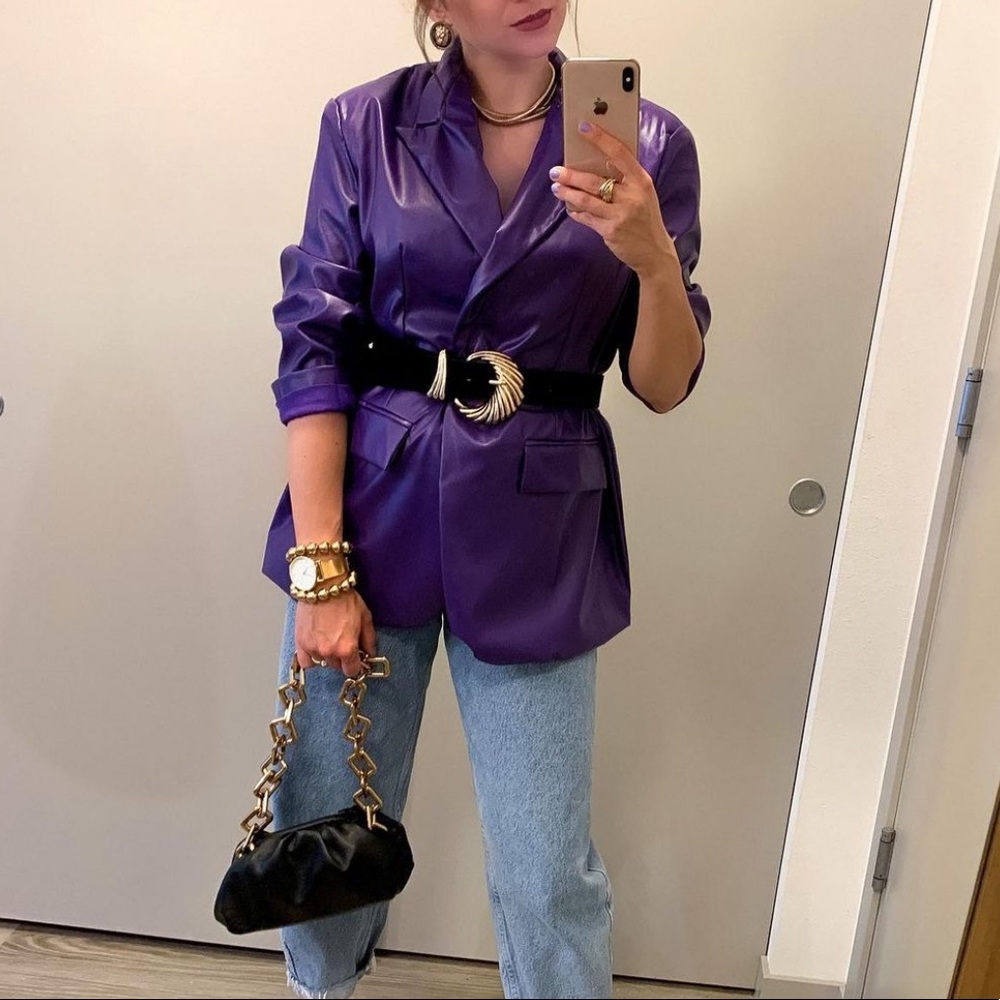 Purple Women's Blazer